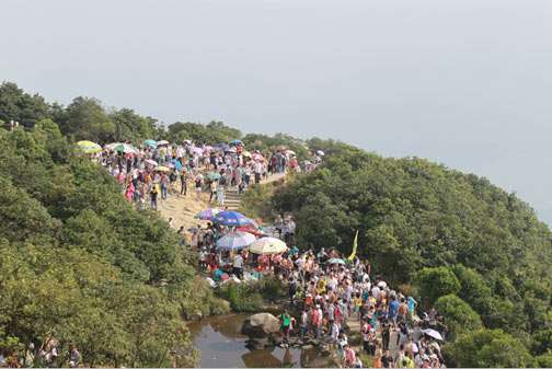 縱情山水，激蕩智慧——TANK007重陽節(jié)帶您一起登高梧桐山